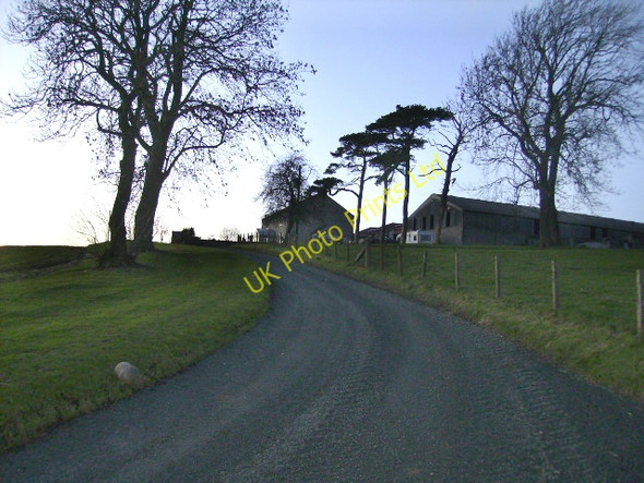 Photo 6"x4" Driveway to Warren House Allerston c2006