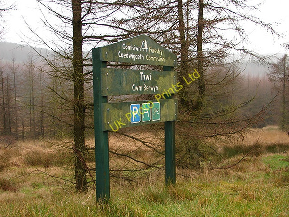Photo 6"x4" Forestry Commission, Tywi - Cwm Berwyn Craig Esgeirydd c2006