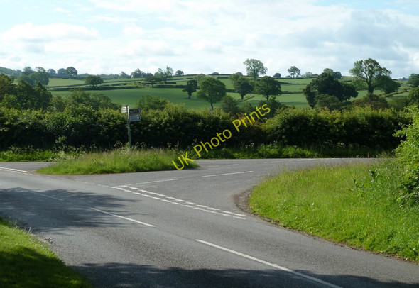 Photo 6"x4" Lane junction, Stanley Lane and Deep Lane Hardstoft c2011