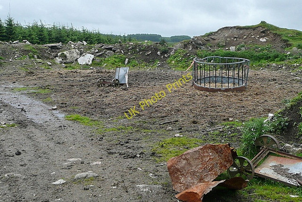 Photo 6"x4" Working area at Beardown Wood Two Bridges\/SX6075 c2011