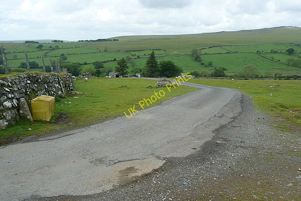 Photo 6"x4" Lane to Higher Godsworthy Peter Tavy c2011