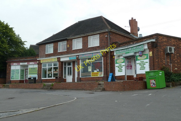 Photo 6"x4" Shops in Hollingwood Staveley\/SK4374 c2011