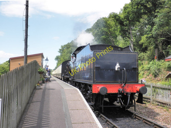 Photo 6"x4" No 88 arrives at Stogumber with a train from Minehead Chilcombe\/ST1138 c2011