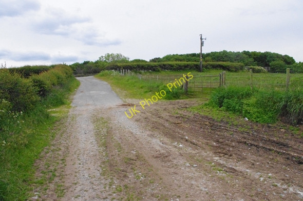 Photo 6"x4" Track near Carnforth Carnforth c2011