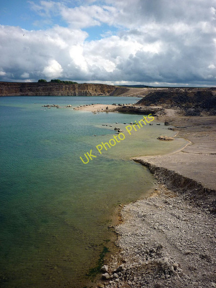 Photo 6"x4" An alien shore, Hardendale Quarry Hardendale c2011