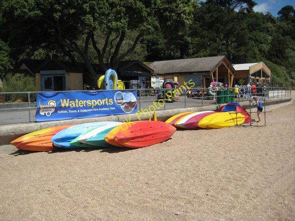 Photo 6"x4" Shop and cafe on Blackpool Sands Blackpool\/SX8547 c2011