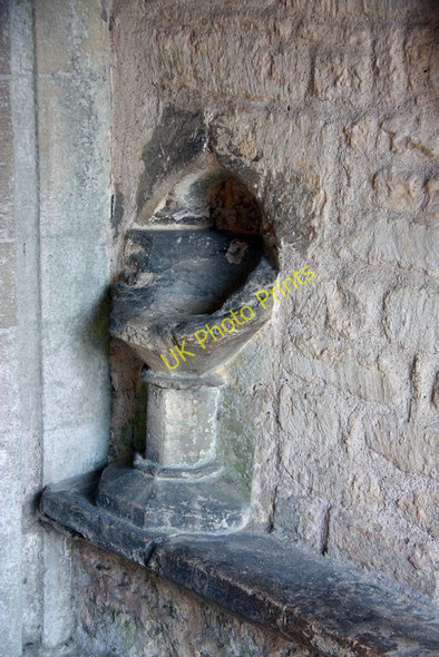 Photo 6"x4" St Andrew, Northborough - Stoup Northborough c2011