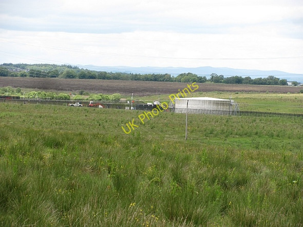 Photo 6"x4" Wet pasture Auchentibber c2011