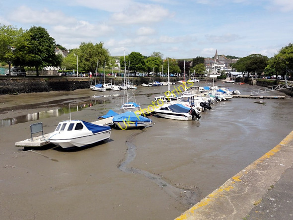 Photo 6"x4" Kingsbridge Harbour at Low Tide Kingsbridge\/SX7344 c2011