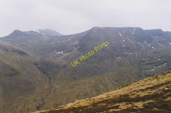 Photo 6"x4" View towards Stob B\u00c3\u00a0n Mullach nan Coirean c1998