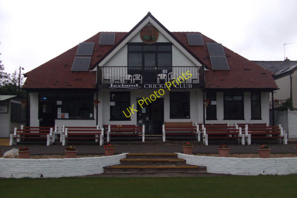 Photo 6"x4" Leyland Cricket Club - Pavilion Leyland c2011