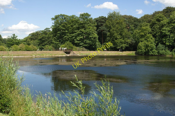 Photo 6"x4" Middle Lake, Nostell Priory Foulby c2011