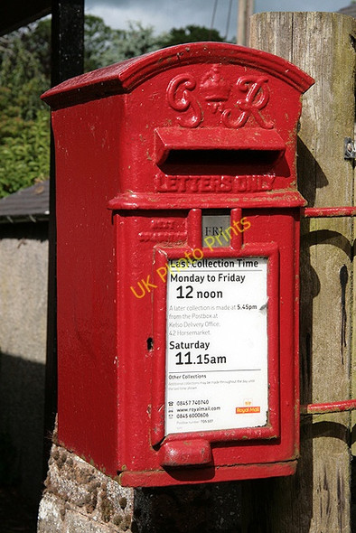 Photo 6"x4" A George VI Postbox at Hownam Hownam c2011