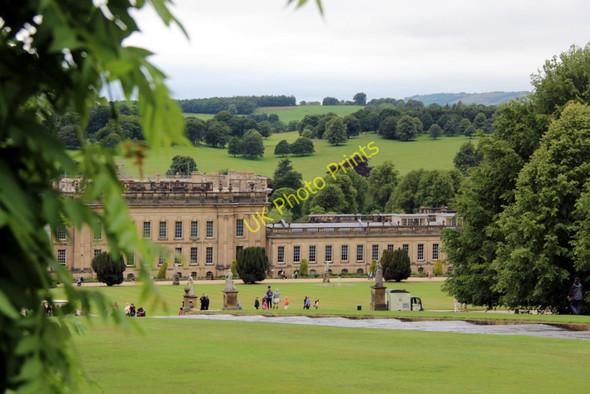 Photo 6"x4" Chatsworth House, Derbyshire Edensor c2011