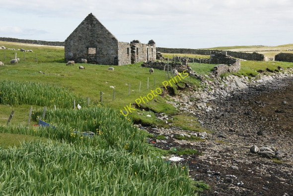 Photo 6"x4" Helyadale, Burravoe Burravoe\/HU5279 c2011