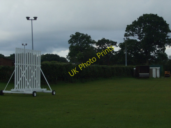 Photo 6"x4" Hoghton Cricket Club - Scorebox Hoghton c2011