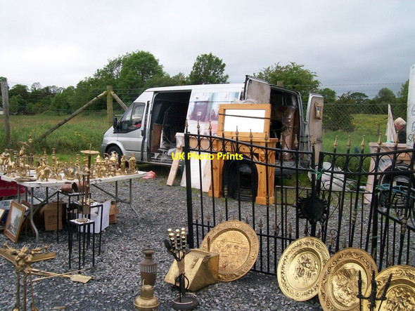 Photo 6"x4" Brasses for sale at Clogher Saturday Market Redhills\/H4416 c2011