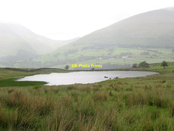 Photo 6"x4" Tewet Tarn after the rain Birkett Mire c2011
