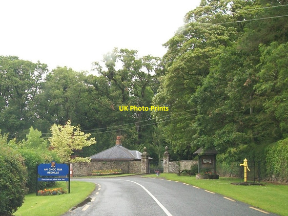 Photo 6"x4" Entering Redhills, Co Cavan, from the south Redhills\/H4416 c2011
