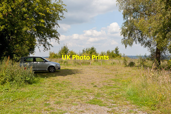 Photo 6"x4" Disabled Car Park on Magdalen Hill Down No Man's Land\/SU5029 c2011