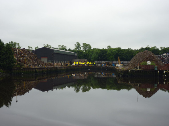 Photo 6"x4" Doon The Watter - 25th June 2011 : The Former Simons and Lobnitz Shipyard Basin at Blythswood, Renfrew Clydebank\/NS4970 c2011