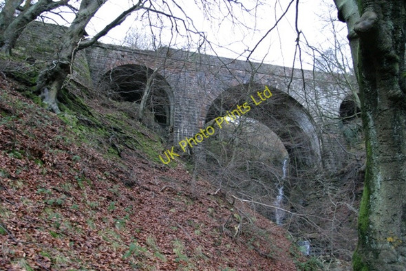 Photo 6"x4" Viaduct Near Llanelli Hill Blackrock\/SO2112 c2004