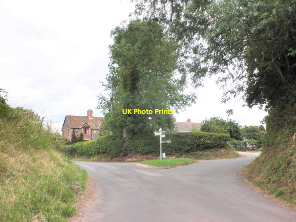 Photo 6"x4" Minor road junction, West Newton West Newton\/ST2829 c2011