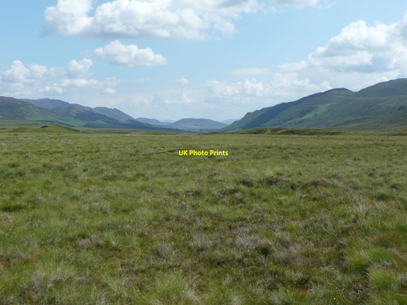 Photo 6"x4" Looking down Glen Banchor Dalballoch c2011