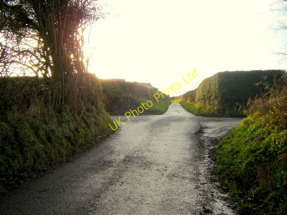 Photo 6"x4" Junction of Ffordd Las and Ffordd y Fron, near Nercwys Mold\/Yr Wyddgrug c2006