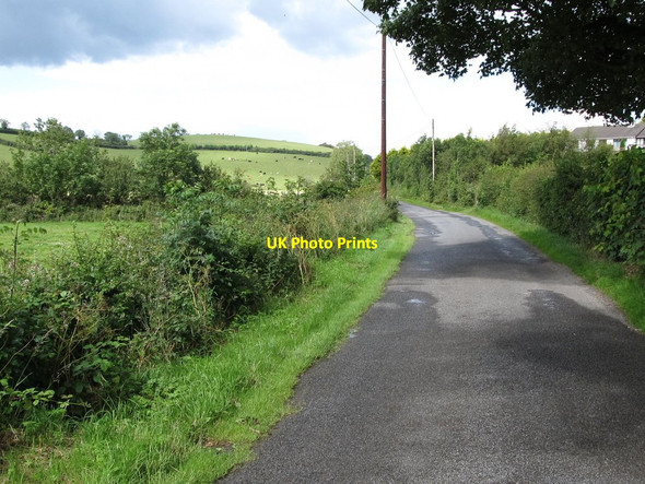 Photo 6"x4" View north along Dumgooland Road Annadorn c2011