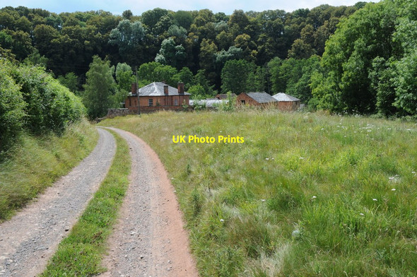 Photo 6"x4" Road to Durbridge Mill Poolhill c2011