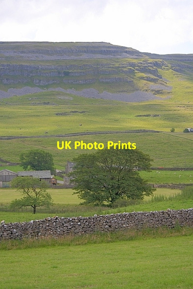 Photo 6"x4" Pasture Field off Oddies Lane Chapel-le-Dale c2011