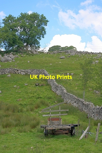 Photo 6"x4" Wall, Chapel-le-Dale Chapel-le-Dale c2011