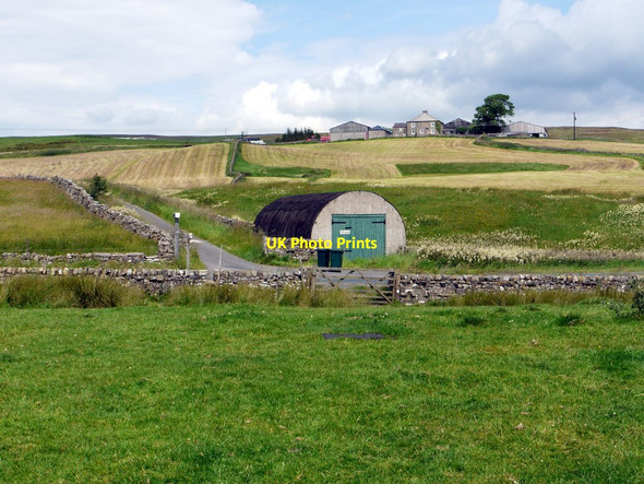 Photo 6"x4" Pennine Way south of Wythes Hill Thringarth c2011