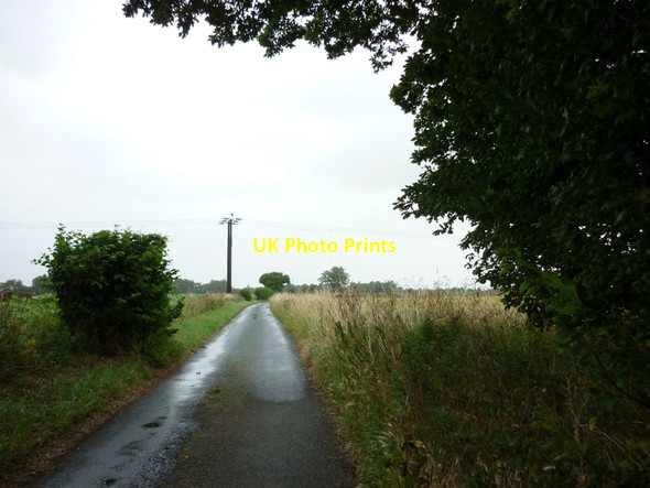 Photo 6"x4" Lund Lane, to the north of Lund Lund\/SE6532 c2011