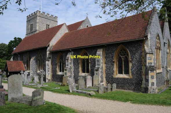 Photo 6"x4" Sonning church Sonning c2011