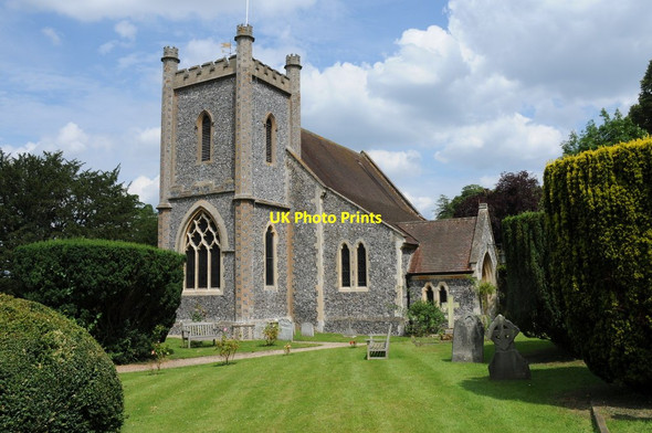 Photo 6"x4" Remenham church Henley-on-Thames c2011