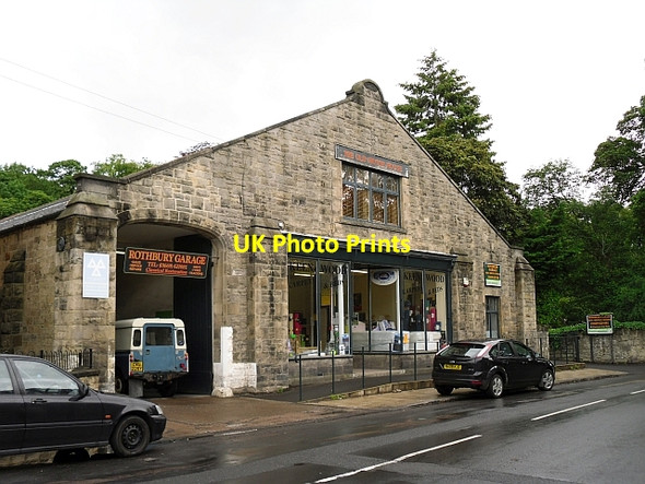 Photo 6"x4" Rothbury Garage Rothbury c2011