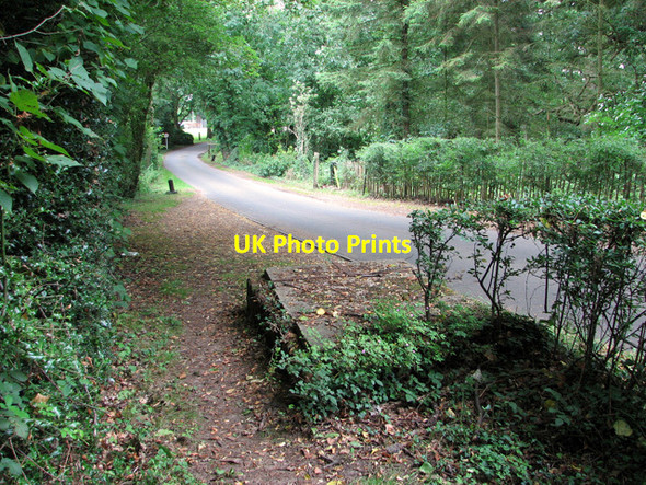 Photo 6"x4" Private road to yacht club at Wroxham Broad, Wroxham Wroxham c2011