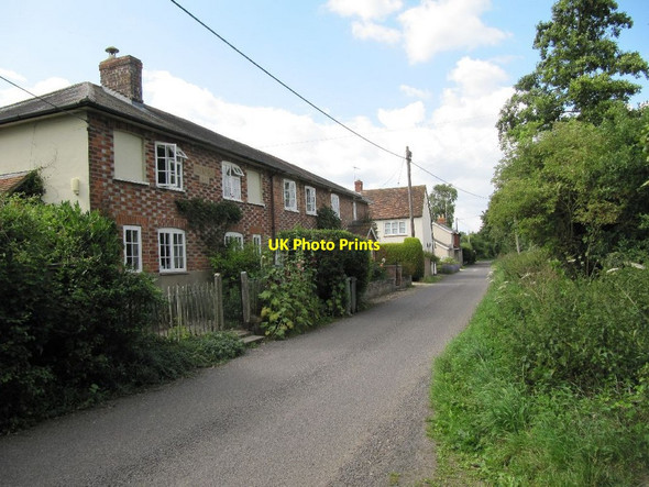 Photo 6"x4" Cottages on Mackney Lane Wallingford c2011