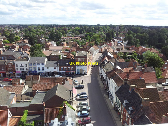 Photo 6"x4" View from Beccles Church Tower 1 Beccles c2011