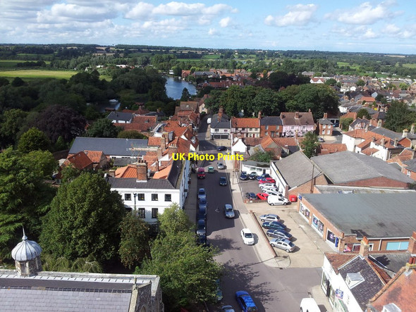 Photo 6"x4" View from Beccles Church Tower 3 Beccles c2011