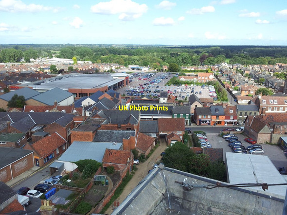 Photo 6"x4" View from Beccles Church Tower 5 Beccles c2011