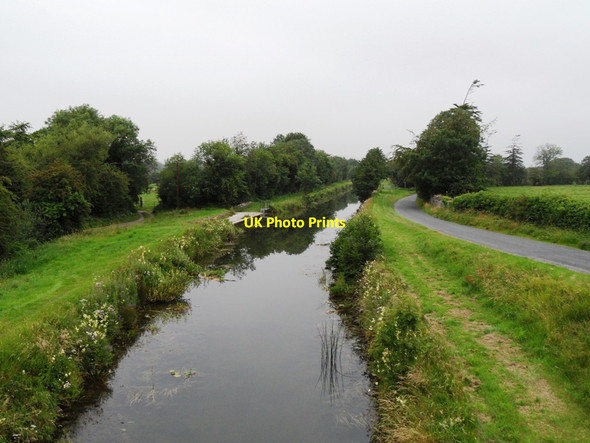 Photo 6"x4" Grand Canal from Toberdaly Bridge in Co. Offaly Rhode\/N5333 c2011