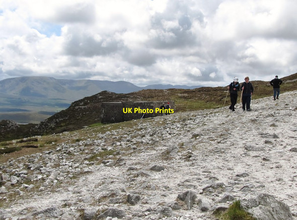 Photo 6"x4" A public convenience on the level section of the Croagh Patrick path Murrisk c2011