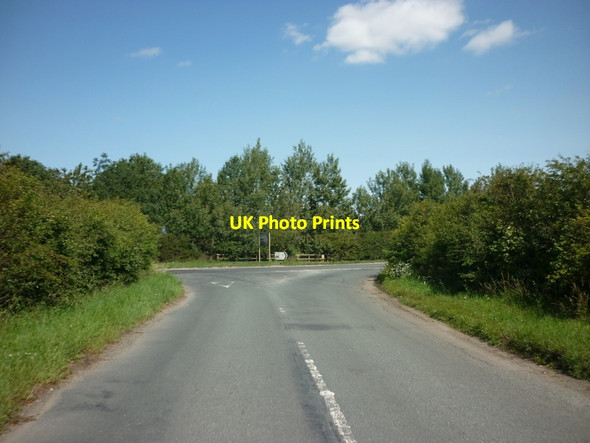 Photo 6"x4" Moor Lane joins the B6267 Nosterfield c2011