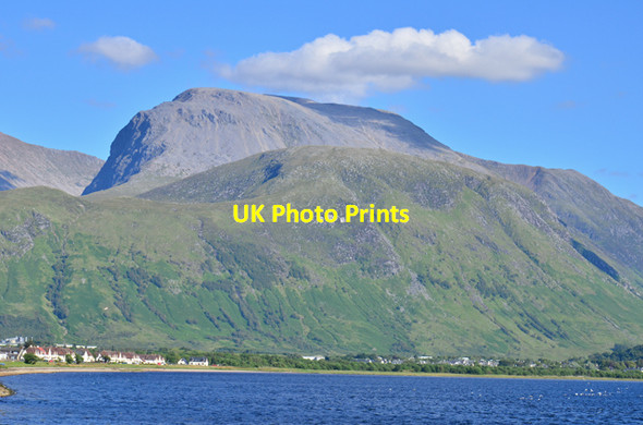 Photo 6"x4" Ben Nevis from Corpach Ben Nevis c2011