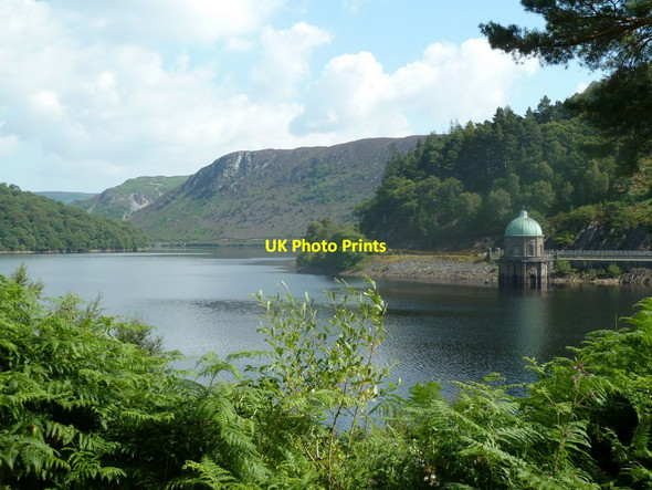 Photo 6"x4" Garreg-ddu reservoir Elan Village c2011