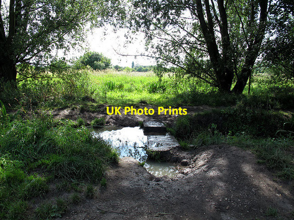 Photo 6"x4" Stepping stones in South Norwood Country Park Beckenham c2011