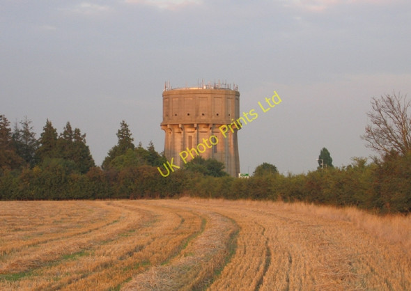Photo 6"x4" Langford Water Tower, Beds Edworth c2005